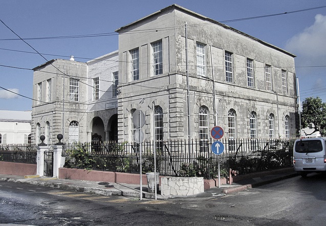 Old Courthouse Building In Antigua Museum Of Antigua Barbuda